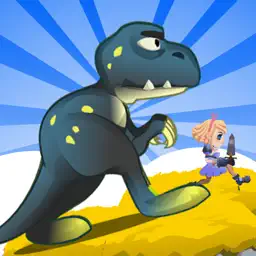 恐龙 世界 总动员 猎人 快打 游戏 版小游戏 Kids Dinosaur Quest Games